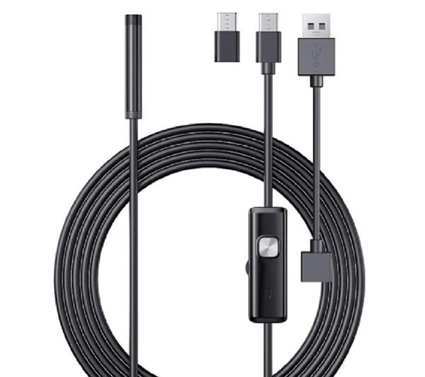 3 In 1 TYPE C MICRO USB PC Endoscope Camera – 3.5M