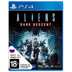 Aliens Dark Descent PS4 Game Cover