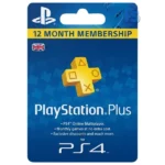 PS Plus UK 12 Months original PlayStation subscription code price in Pakistan