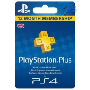 PS Plus UK 12 Months original PlayStation subscription code price in Pakistan