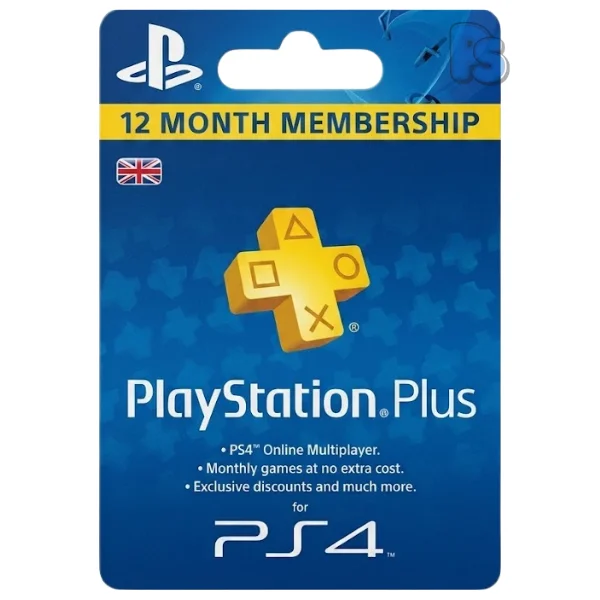 PS Plus UK 12 Months original PlayStation subscription code price in Pakistan