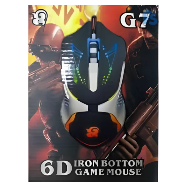 G7 6D Iron Bottom Gaming Mouse