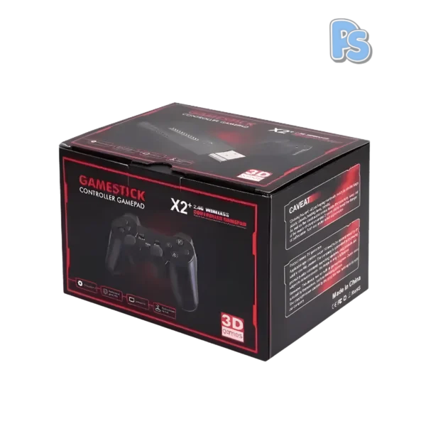 Game Stick X2 Plus 64GB - 4k Game Stick Retro Game Console With 2 Wireless Controllers (1)