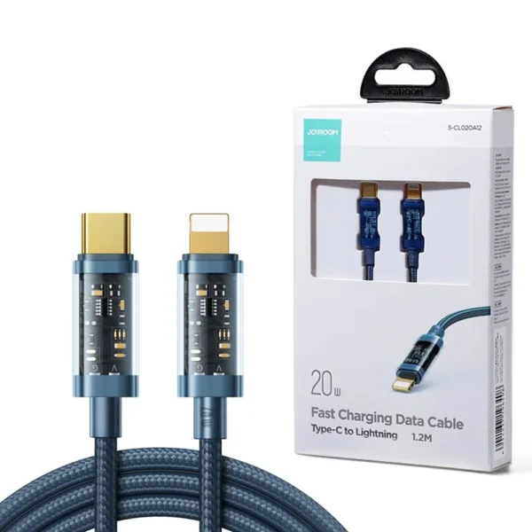 JoyRoom 20W Type-C to Lightning Cable – 1.2M – S-CL020A12