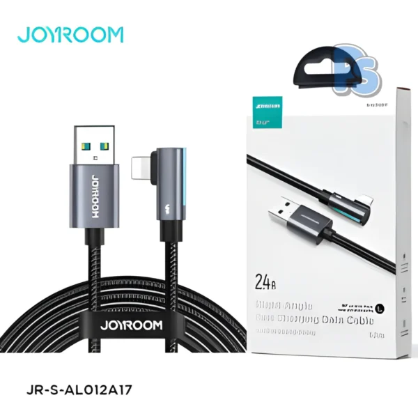 Joyroom USB To Lightning Right Angle Fast iphone Data Cable - S-AL012A17 Buy Joyroom USB to Lightning Right Angle Fast Charging Cable in Pakistan. Durable, fast data sync & charging cable for iPhone at the best price online.