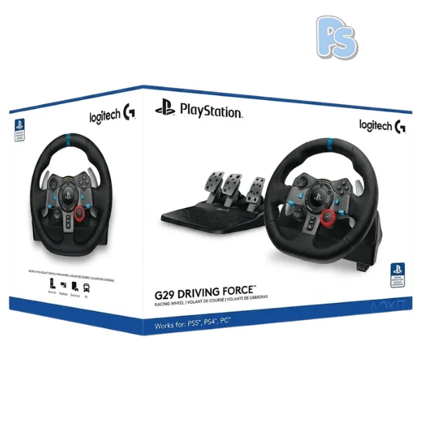 Logitech G29 Driving Force Racing Wheel For PS5, PS4, PS3 and PC Logitech G29 Driving Force Racing Wheel PS5 PS4 price in Pakistan buy online