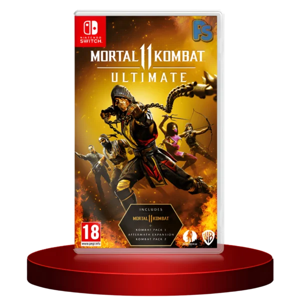 Mortal Kombat 11 Switch Mortal Kombat 11 Switch game cinematic story mode custom fighters local and online multiplayer