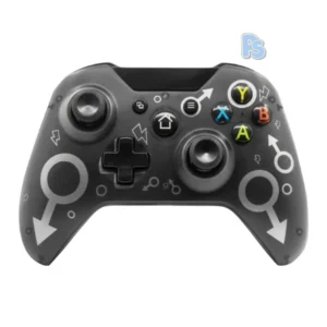 N1 Wireless Controller Black for Xbox One, Xbox Series X/S, PS3 and PC with 2.4GHz wireless connection