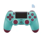 PS4 Controller DualShock 4 Wireless Berry Blue Master Copy with ergonomic design, responsive buttons, dual analog sticks, vibration feedback, and wireless connectivity for PlayStation 4 gaming.
