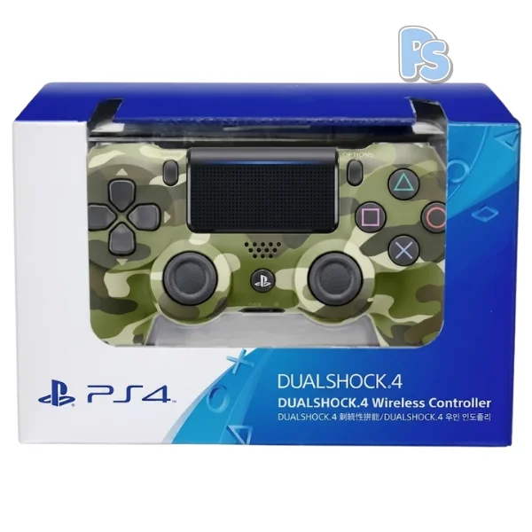 PS4 Controller DualShock 4 Wireless Green Camouflage original controller in Pakistan