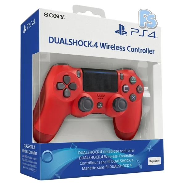 PS4 Controller DualShock 4 Wireless Magma Red original controller in Pakistan