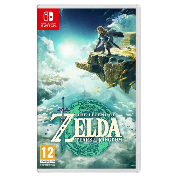 The Legend of Zelda Tears of the Kingdom Switch The Legend of Zelda: Tears of the Kingdom Nintendo Switch Game Cover