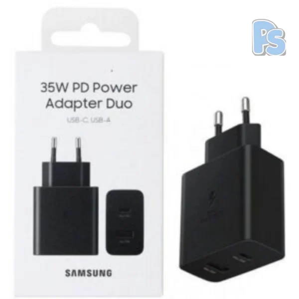 Samsung 35W Fast PD Charger with USB C Cable Original Fast Charging Adapter Price in Pakistan Samsung 35W Fast PD Charger with USB C Cable Original Fast Charging Adapter Price in Pakistan
