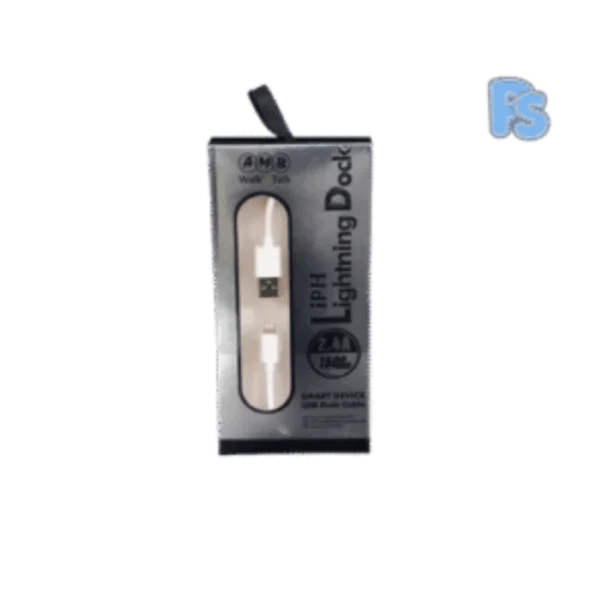 AMB iPH USB to Lightning Data Cable 2.4A 1.5M fast charging lightning cable price in Pakistan