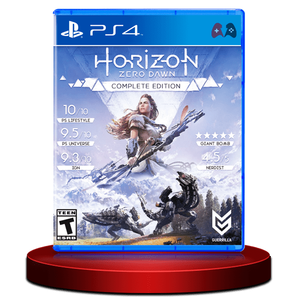 Horizon Zero Dawn PS4 Aloy open world robotic creatures action RPG