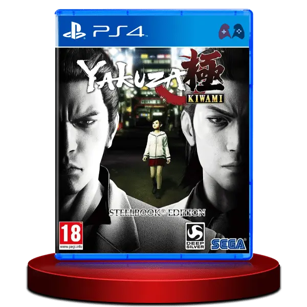 Yakuza Kiwami PS4 game cover