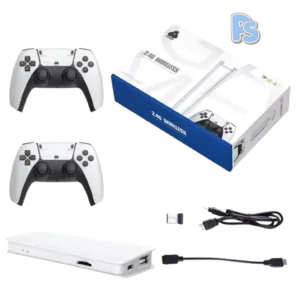 M15 Game Stick Pro 4K Console 64GB with Dual 2.4G Wireless Controllers – 20000 Games - Image 3