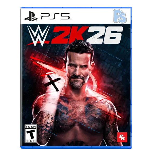 wwe 2k26 ps5 realistic wrestling match in packed arena