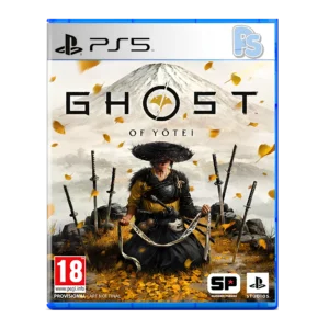 ghost of yotei ps5 cinematic samurai style combat in feudal japan inspired world with warrior holding katana in misty mountain environment
